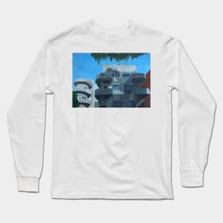 Bauhaus Buildings, Tel Aviv, Israel Long Sleeve T-Shirt